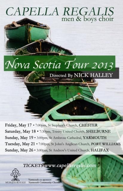 NS tour 2013 tour poster